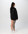 X Split Black Hoodie
